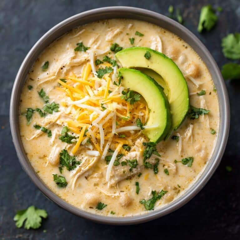 Slow Cooker Creamy White Chicken Chili 3 Slow Cooker Creamy White Chicken Chili