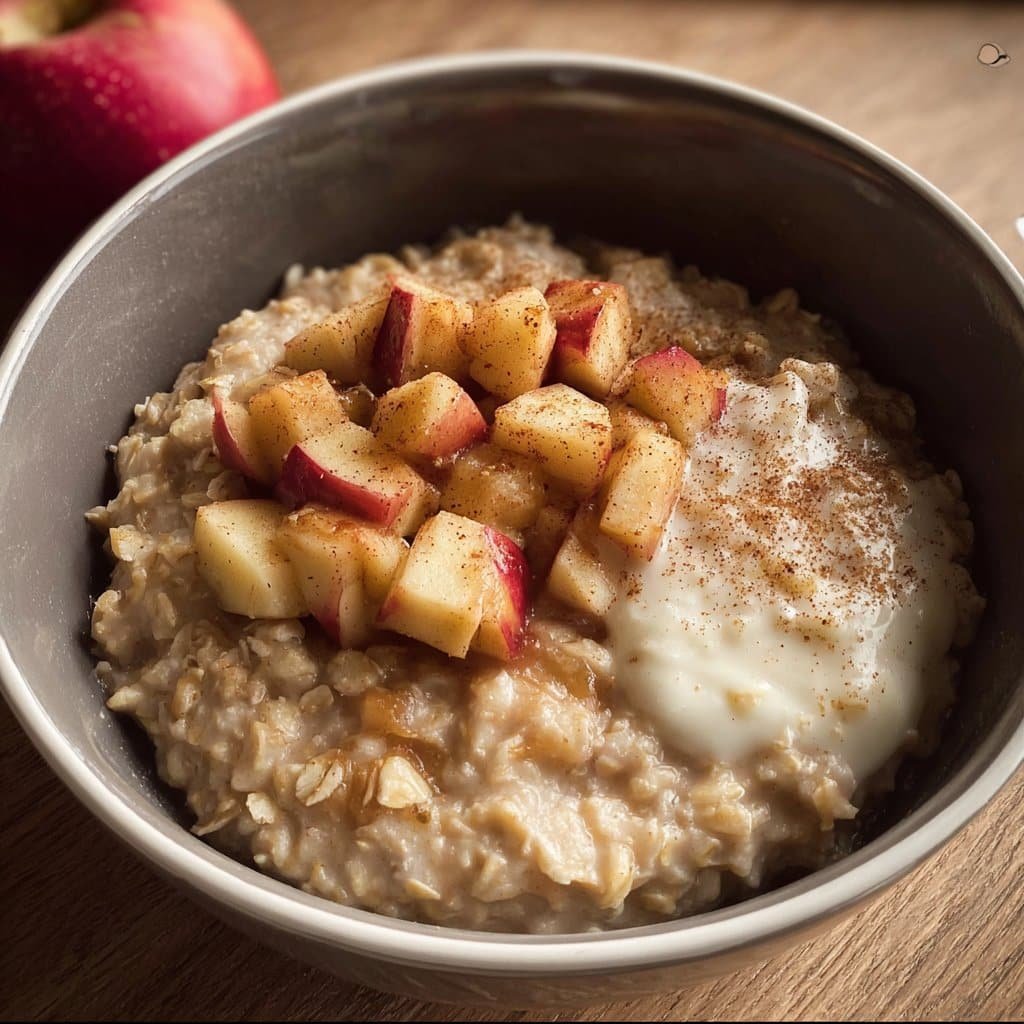 Apple Oatmeal 1 Apple Oatmeal