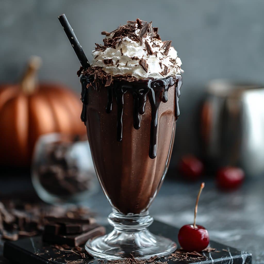 Black Magic Chocolate Milkshake 1 Black Magic Chocolate Milkshake