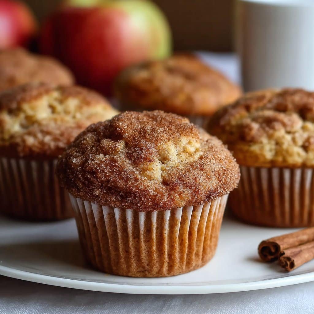 Breakfast Soft Apple Cinnamon Muffins 1 Breakfast Soft Apple Cinnamon Muffins