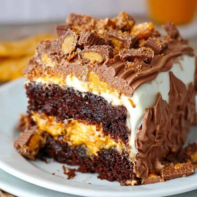 Butterfinger Bomb Cake 5 Butterfinger Bomb Cake