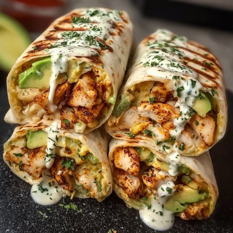 Chicken Avocado Burrito 7 Chicken Avocado Burrito