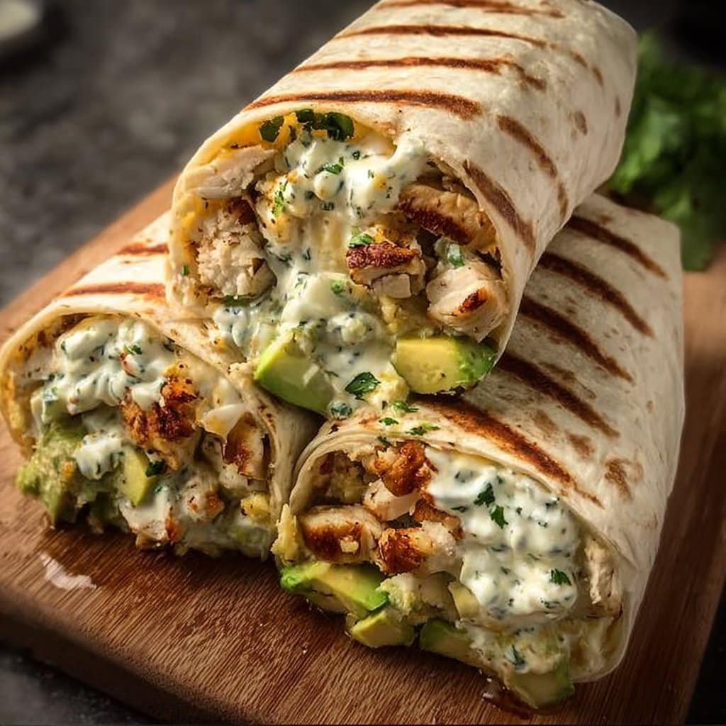 Chicken Avocado Burrito