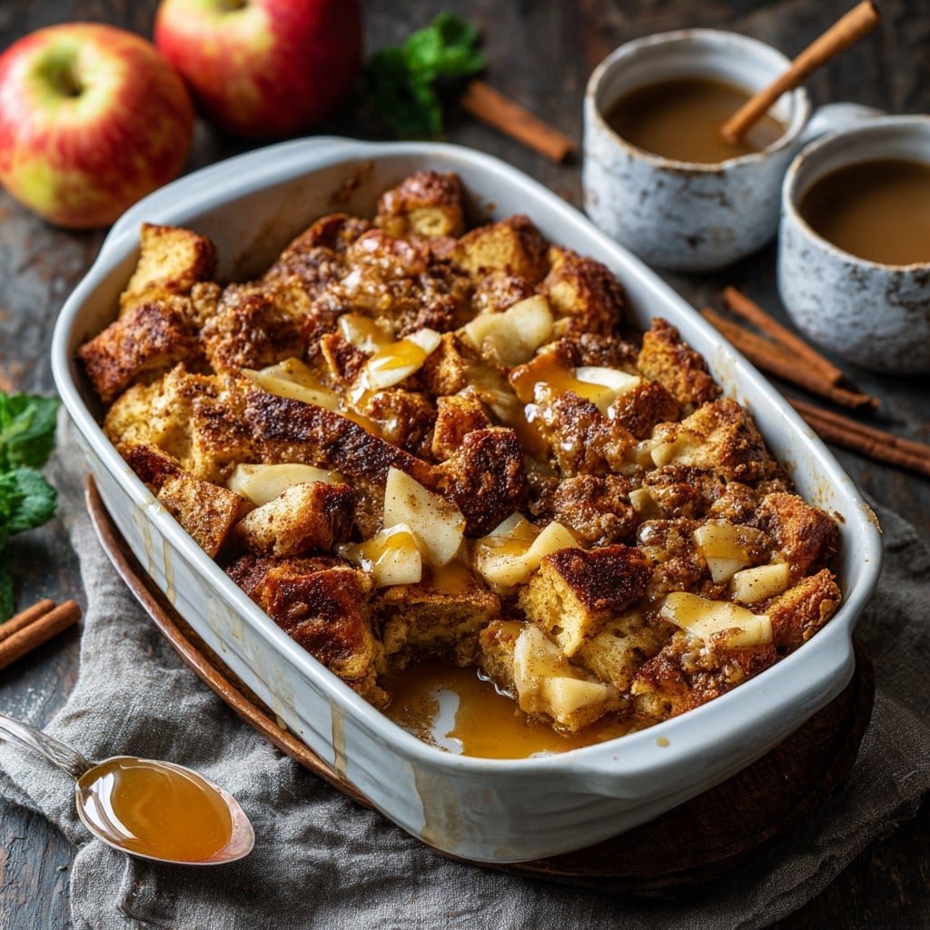 Cinnamon Apple French Toast Bake 1 Cinnamon Apple French Toast Bake