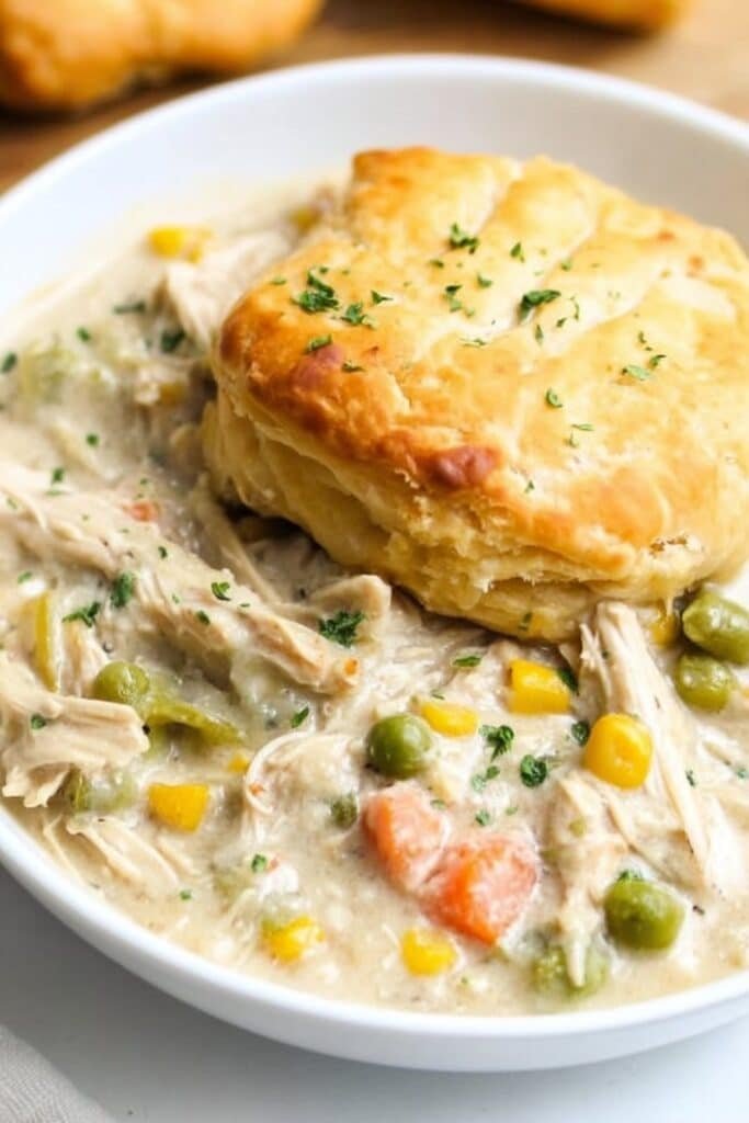 Crock Pot Pot Pie Chicken