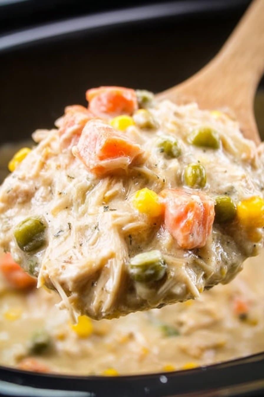 Crock Pot Pot Pie Chicken 1 Crock Pot Pot Pie Chicken