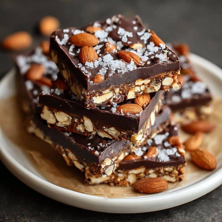 Dark Chocolate and Sea Salt Nut Bars 3 Dark Chocolate and Sea Salt Nut Bars