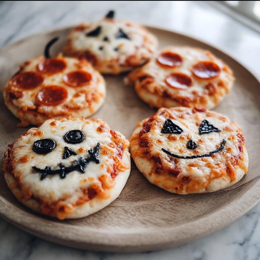 DIY Mini Halloween Pizzas You’ll Love 1 DIY Mini Halloween Pizzas You’ll Love