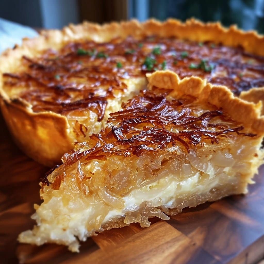 German Onion Pie 1 German Onion Pie