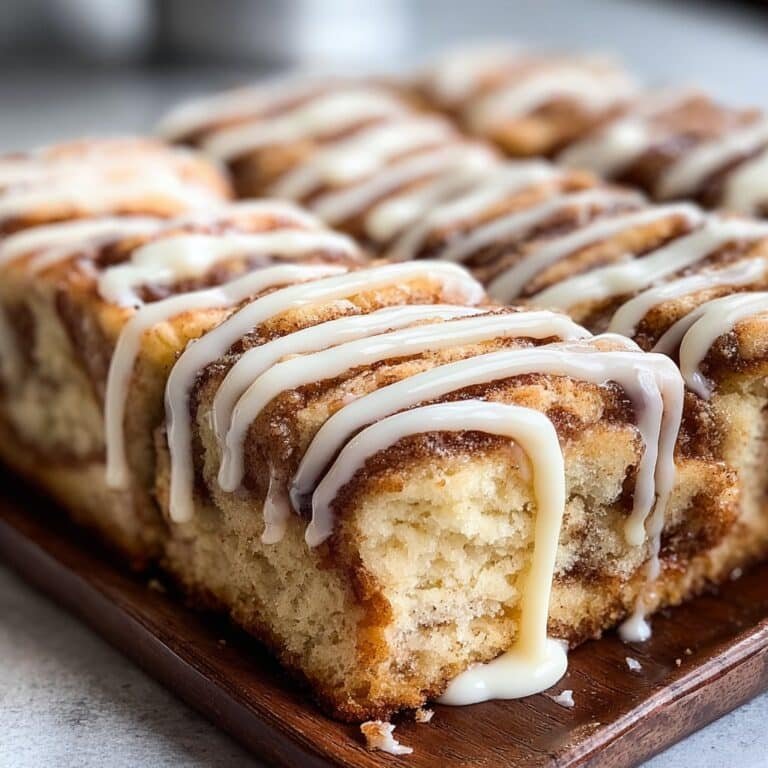 Iced cinnamon roll cake 4 Iced cinnamon roll cake