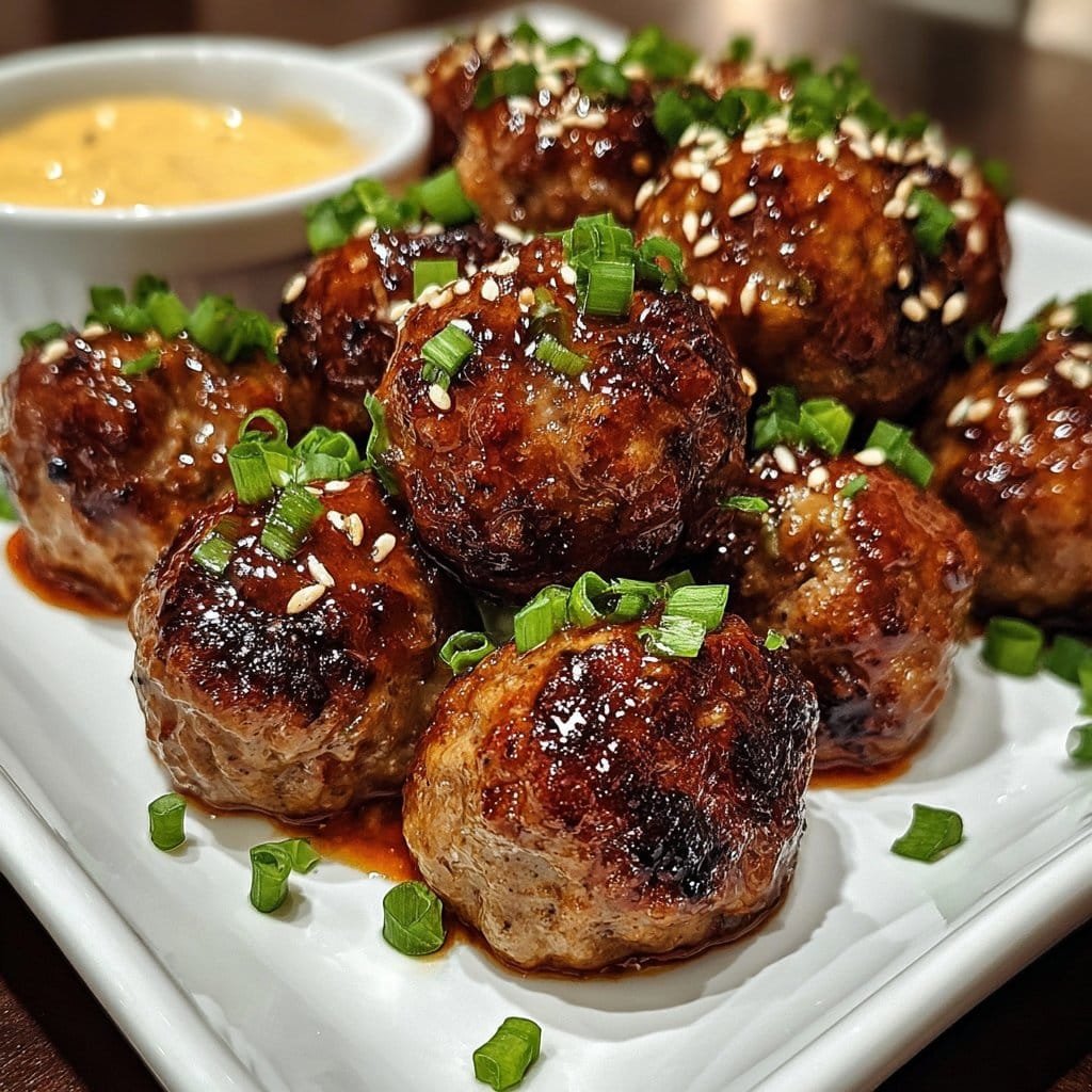 Korean BBQ Meatballs 1 Korean BBQ Meatballs