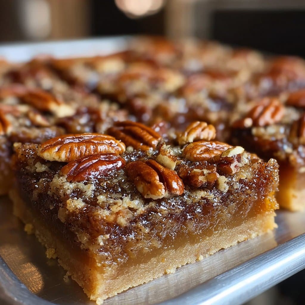 Lazy Girl Pecan Pie Bars Recipe
