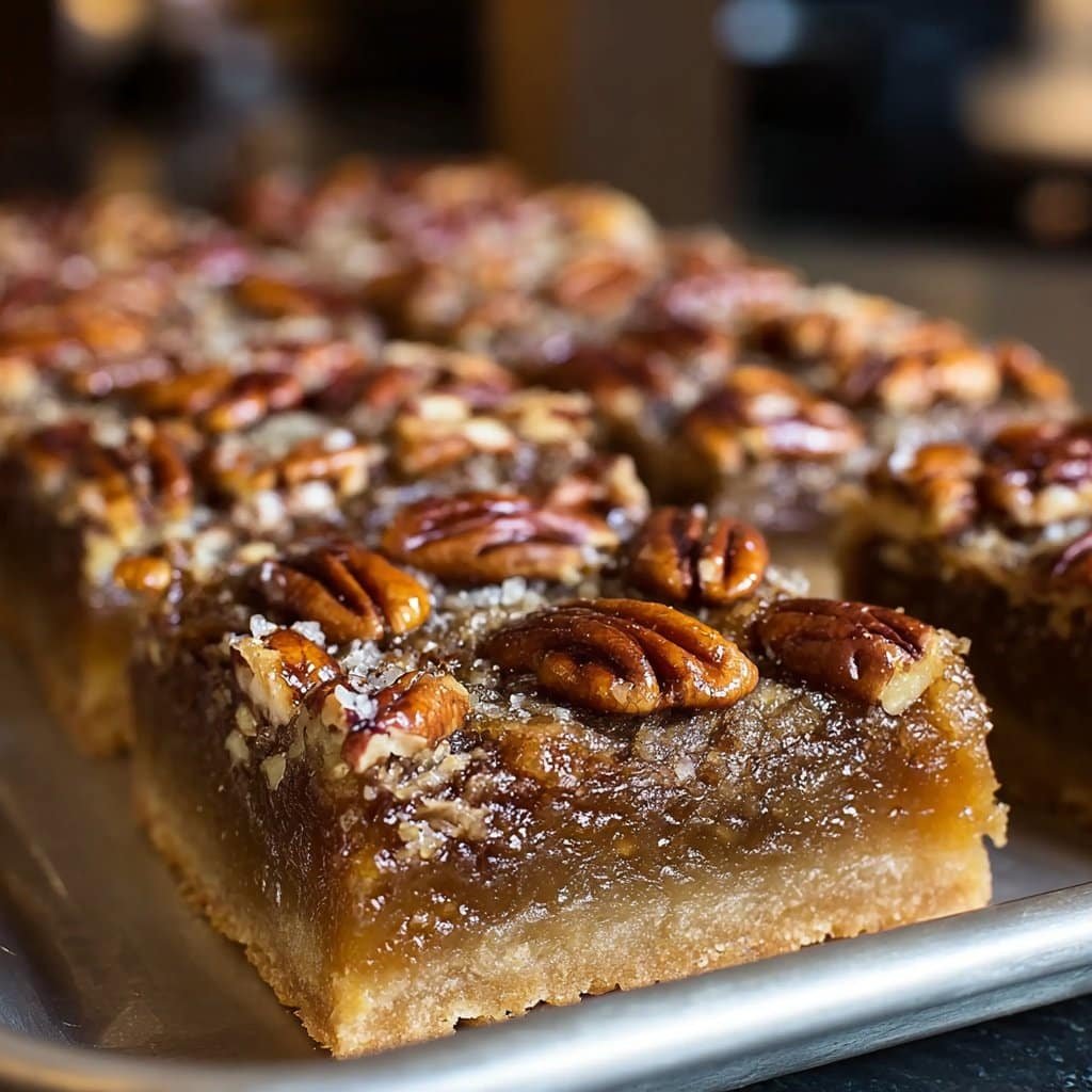 Lazy Girl Pecan Pie Bars Recipe 1 Lazy Girl Pecan Pie Bars Recipe