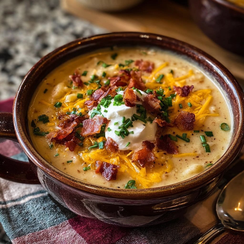 Loaded Baked Potato Soup for Cozy Fall Evenings 1 Loaded Baked Potato Soup for Cozy Fall Evenings