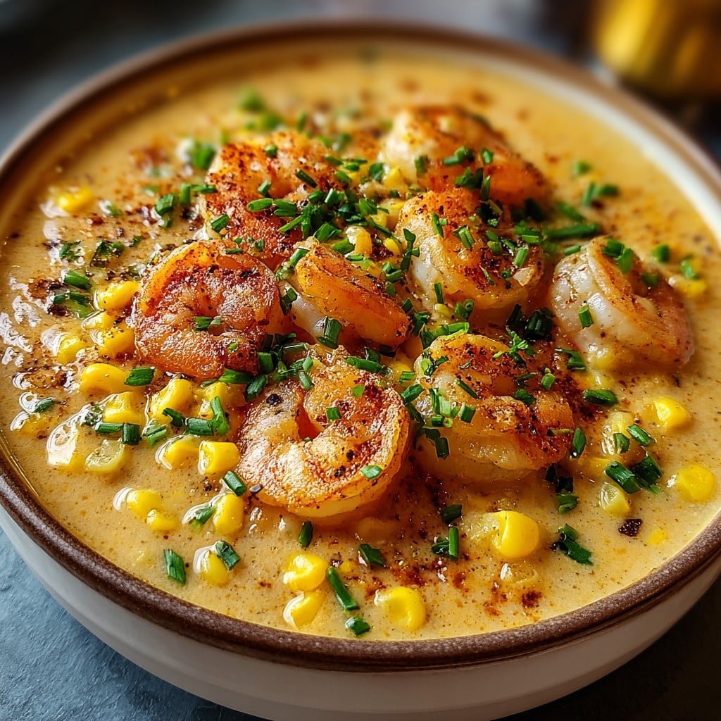 New Orleans Shrimp and Corn Bisque