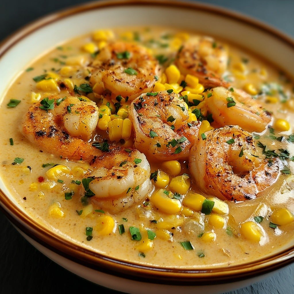New Orleans Shrimp and Corn Bisque 1 New Orleans Shrimp and Corn Bisque