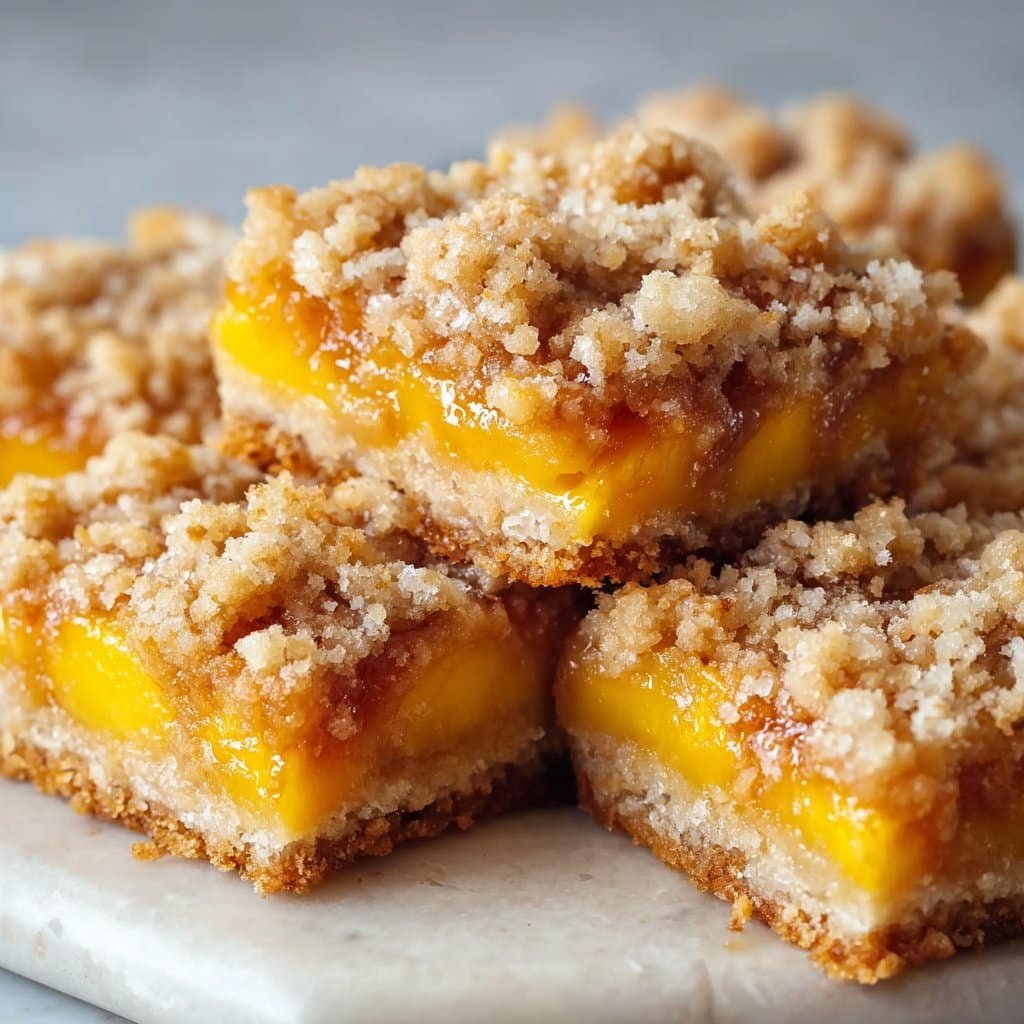 Peach Bars