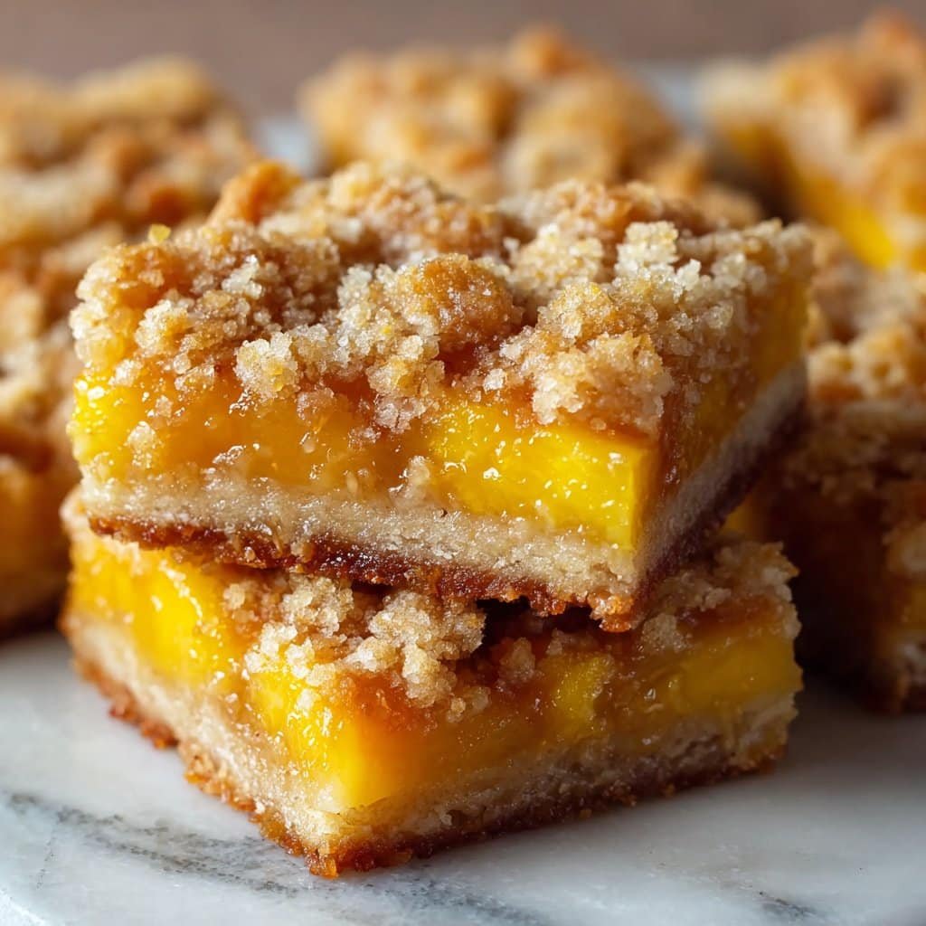 Peach Bars