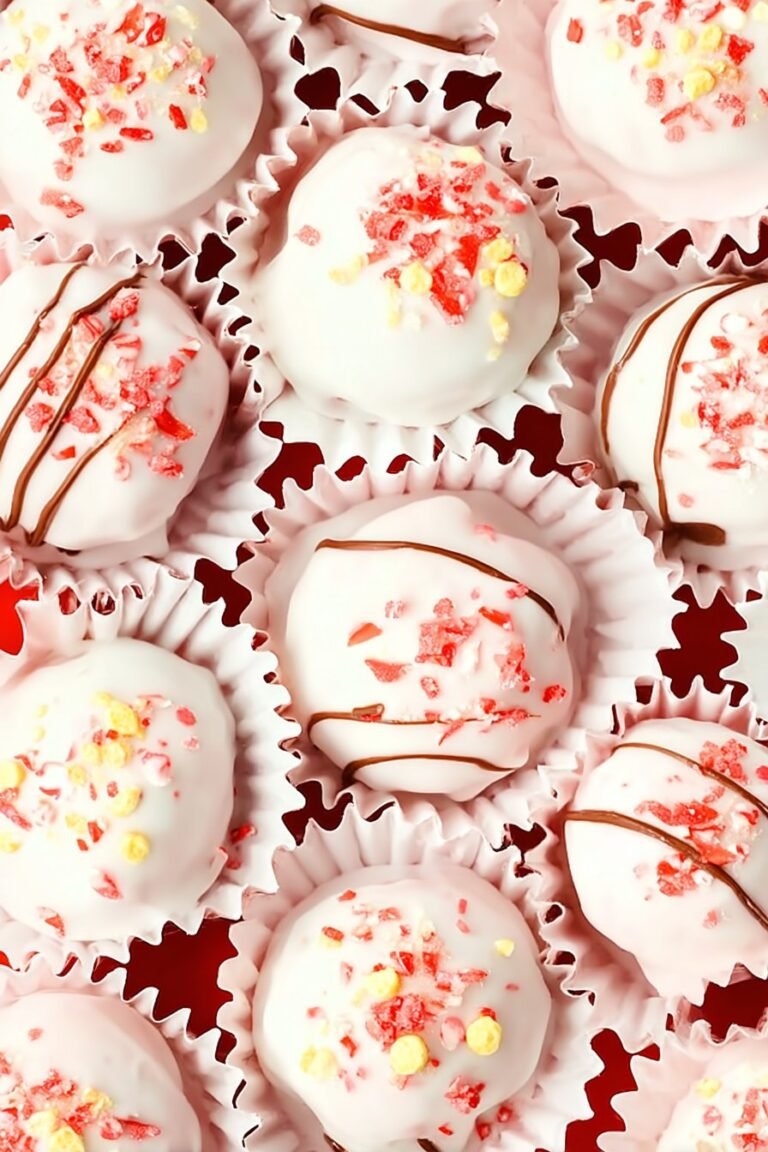 Peppermint Truffles With Cream Cheese 3 Peppermint Truffles With Cream Cheese