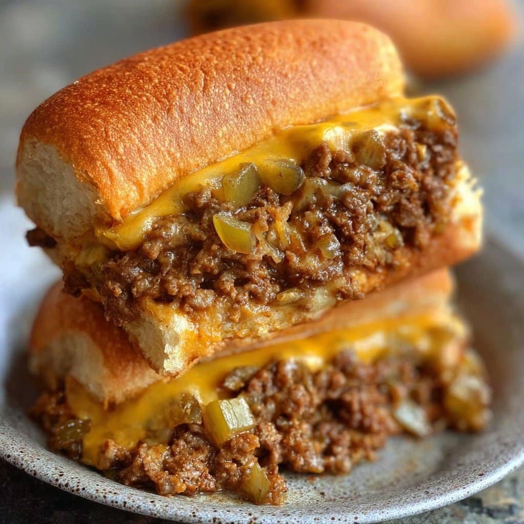 Philly Cheesesteak Sloppy Joes