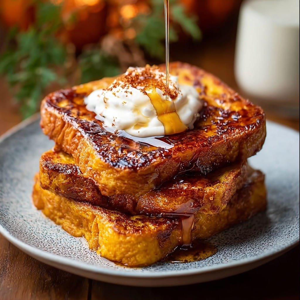 Pumpkin French Toast Breakfast 1 Pumpkin French Toast Breakfast