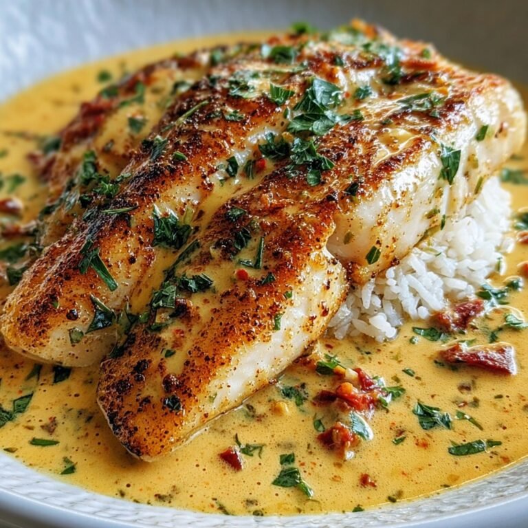 Red Snapper with Creamy Creole Sauce 3 Red Snapper with Creamy Creole Sauce