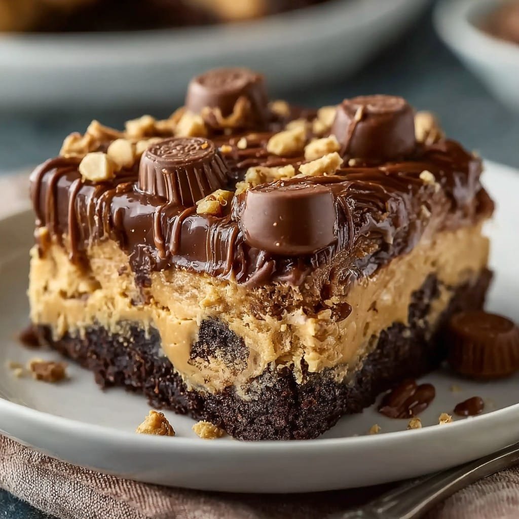 Reese’s Peanut Butter Earthquake Cake 1 Reese’s Peanut Butter Earthquake Cake