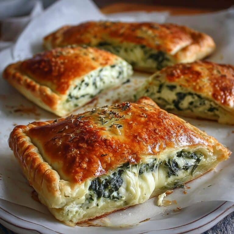 Spinach Cottage Cheese Stuffed Pie 7 Spinach Cottage Cheese Stuffed Pie