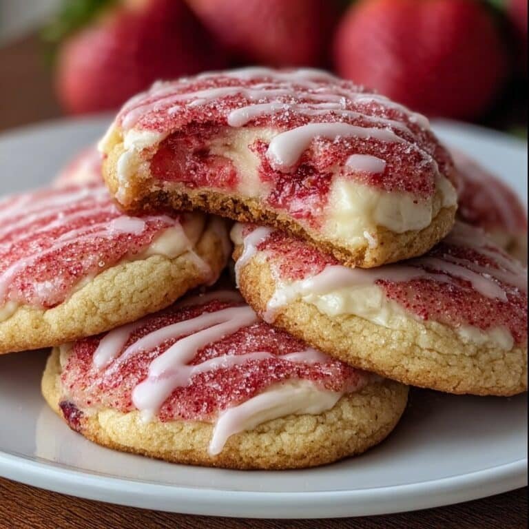 Strawberry Cheesecake Cookies