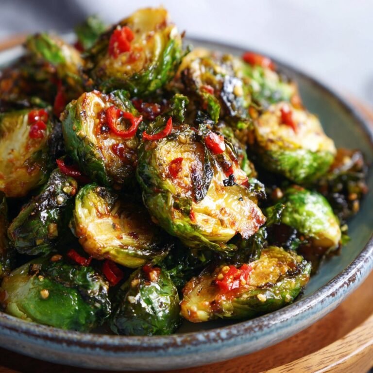 Sweet Chili Air Fryer Brussels Sprouts 3 Sweet Chili Air Fryer Brussels Sprouts