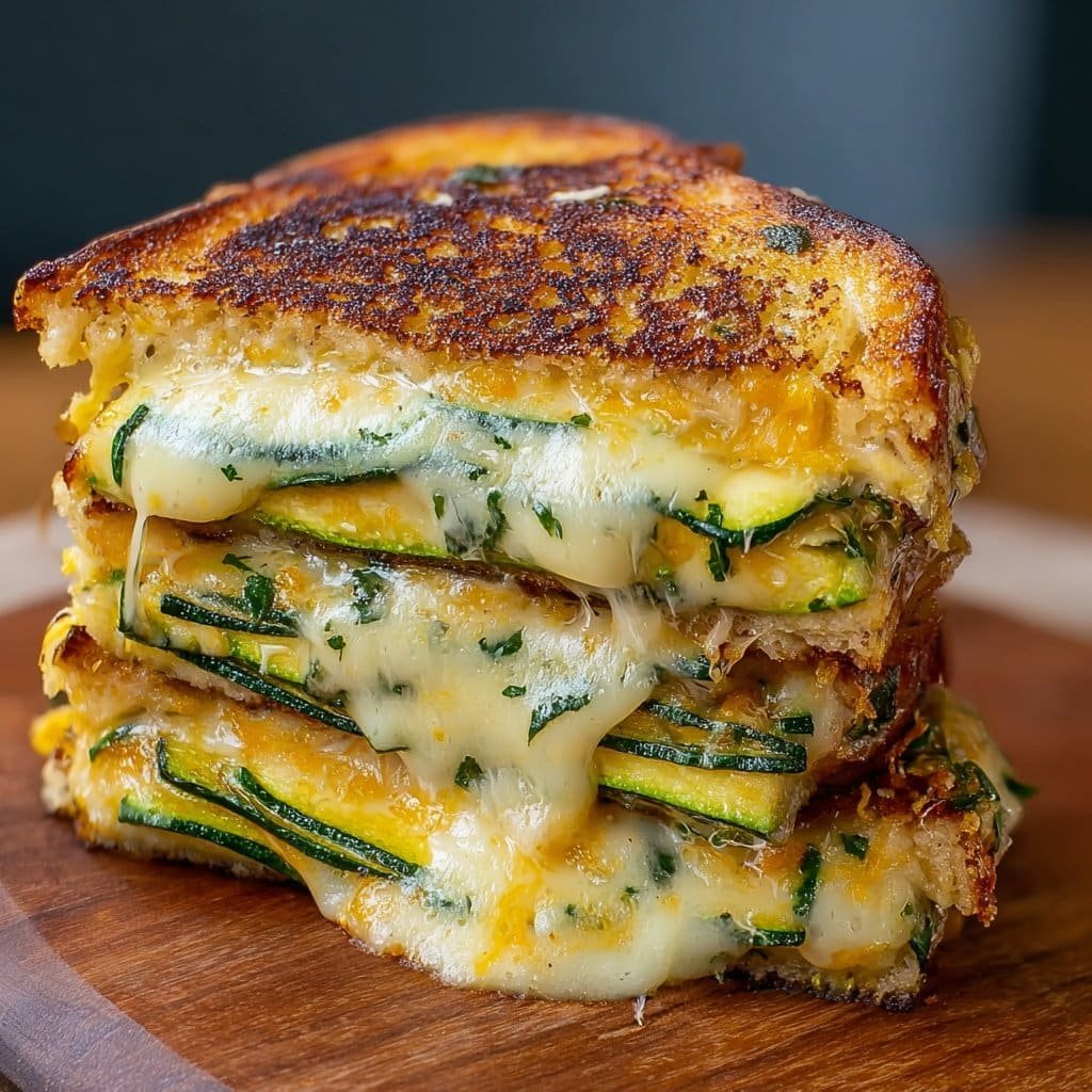 Zucchini Grilled Cheese 1 Zucchini Grilled Cheese