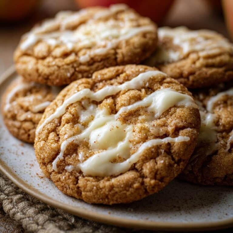 Apple Cider Cheesecake Cookies