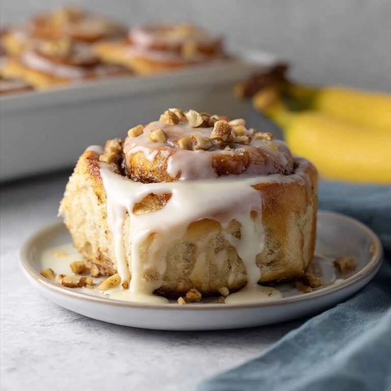 Banana Bread Cinnamon Rolls