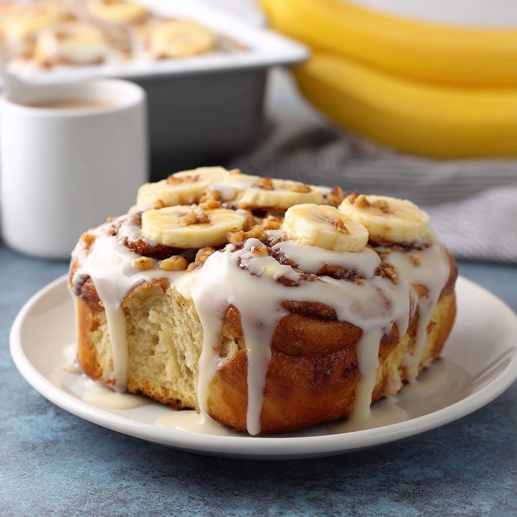 Banana Bread Cinnamon Rolls