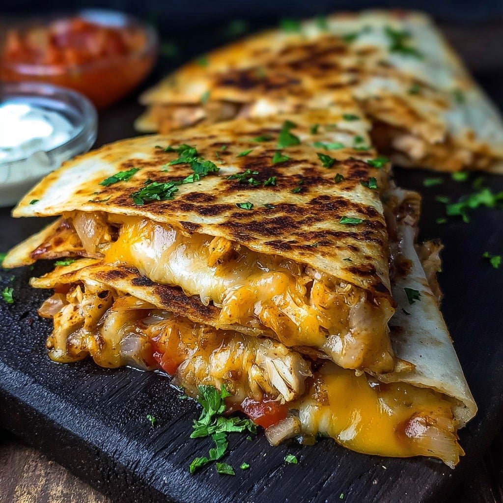 Blackstone Cheesy Chicken Quesadillas 2 Blackstone Cheesy Chicken Quesadillas