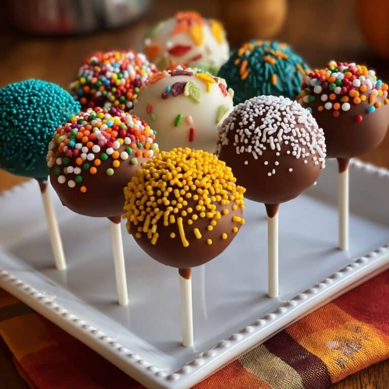 Cake Pops Thanksgiving Recipe