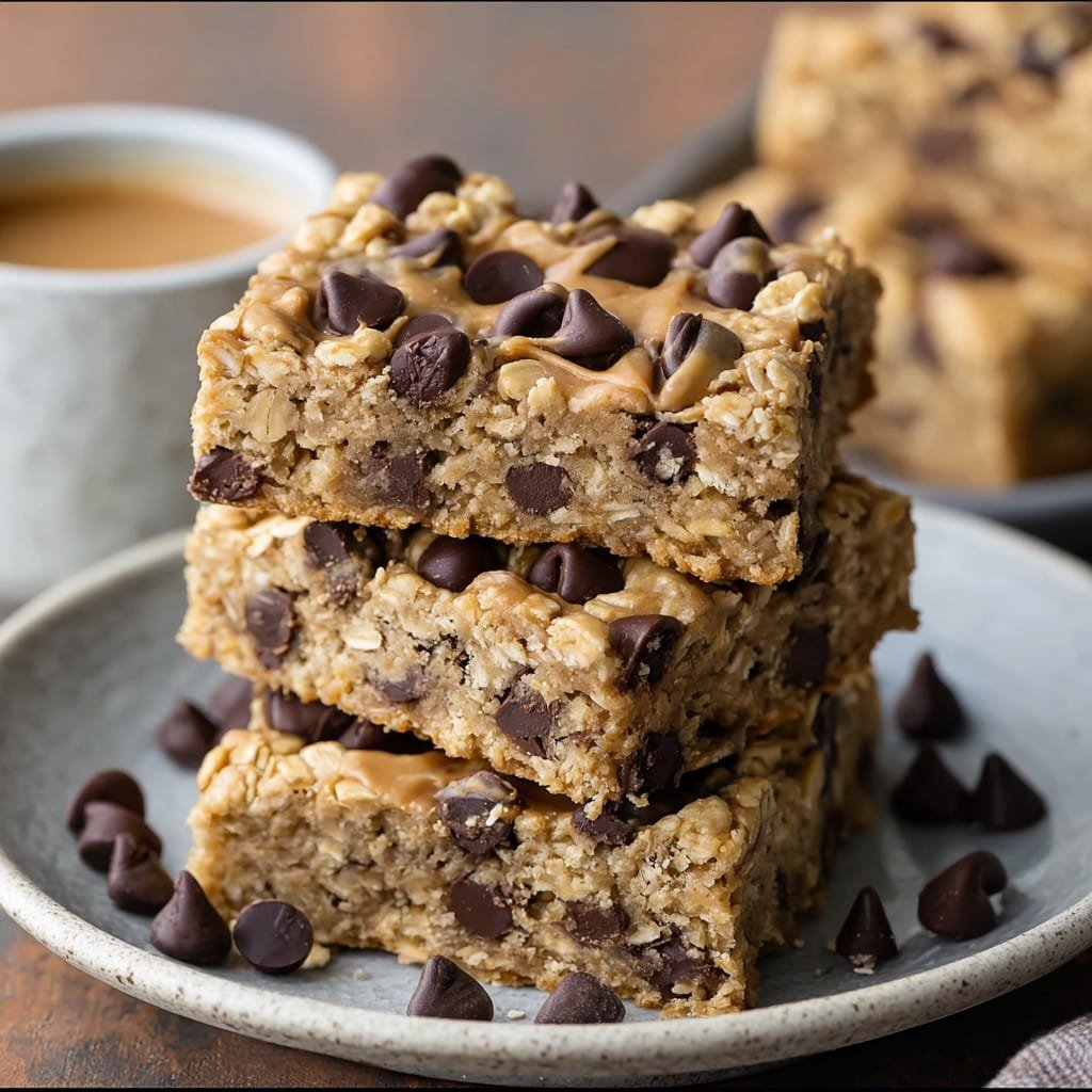 Chocolate Chip Peanut Butter Oatmeal Bars Recipe 1 Chocolate Chip Peanut Butter Oatmeal Bars Recipe