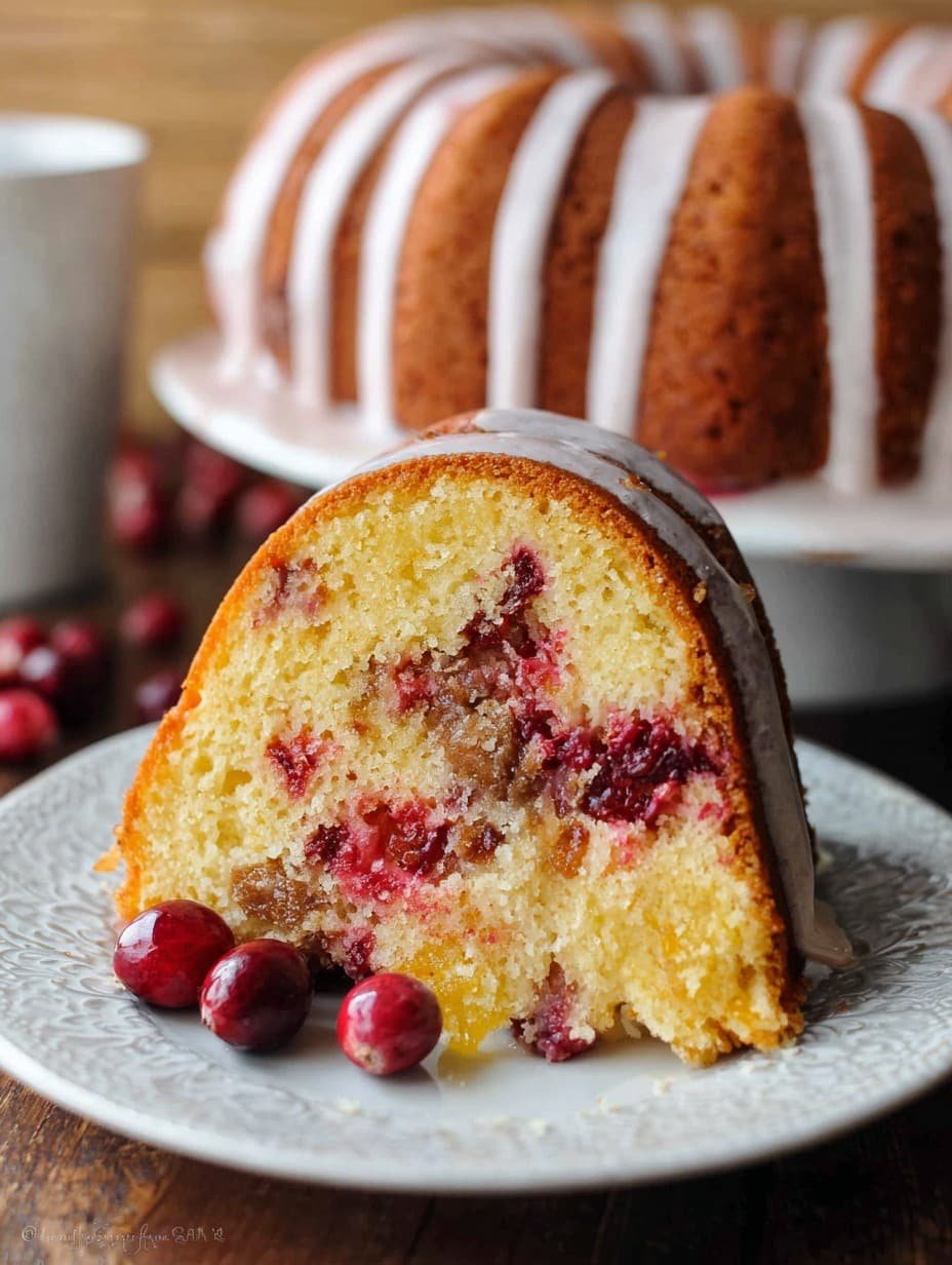 Cranberry Orange Bundt Cake 1 Cranberry Orange Bundt Cake
