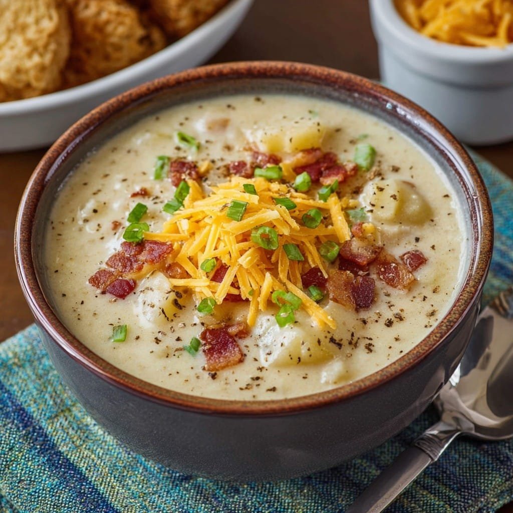 Creamy Crockpot Potato Soup Recipe