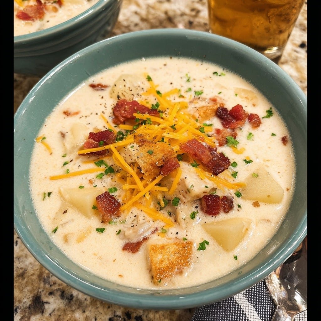 Creamy Crockpot Potato Soup 2 Creamy Crockpot Potato Soup