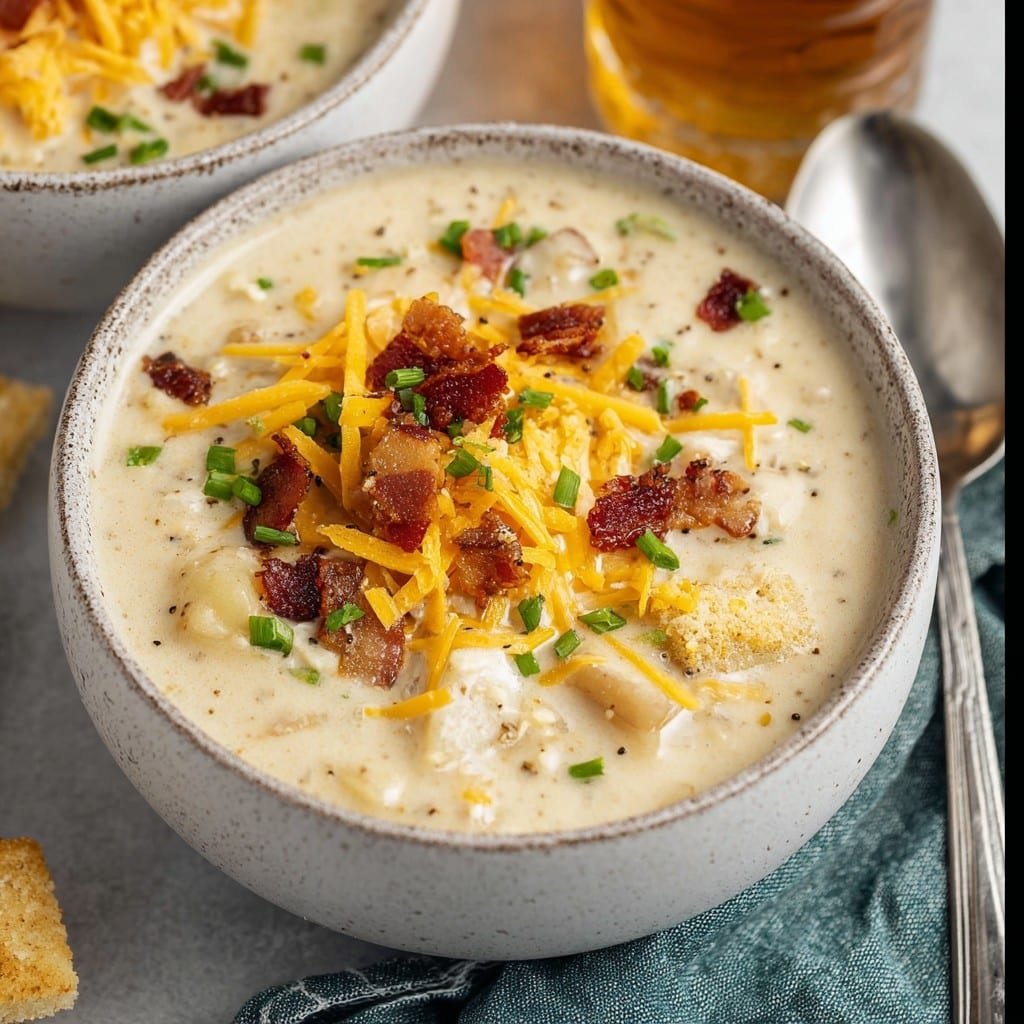 Creamy Crockpot Potato Soup 1 Creamy Crockpot Potato Soup