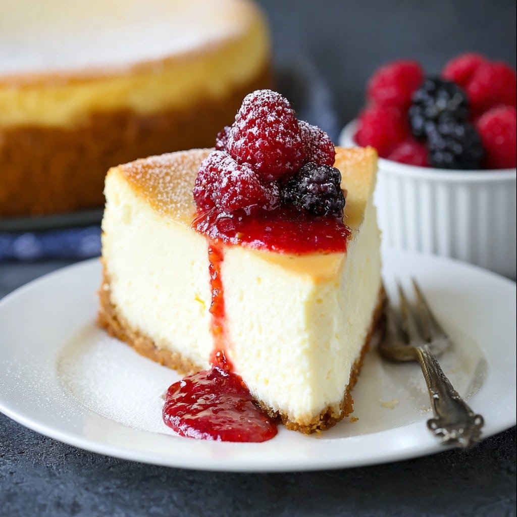 Creamy New York Cheesecake