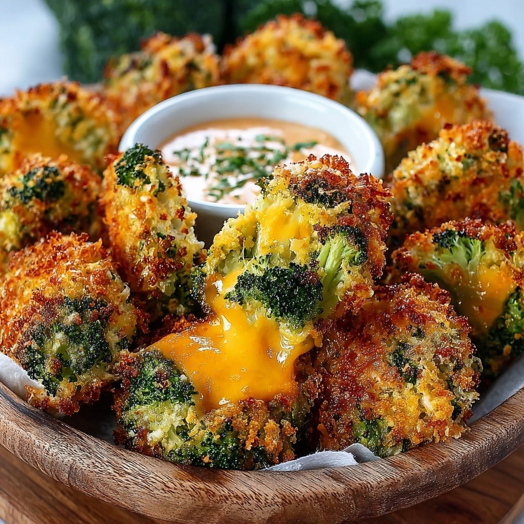 Crispy Air Fryer Broccoli Cheddar Poppers 1 Crispy Air Fryer Broccoli Cheddar Poppers