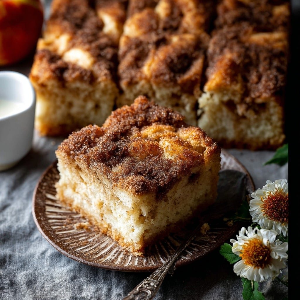 Easy Cinnamon Sugar Apple Cake Recipe 2 Easy Cinnamon Sugar Apple Cake Recipe