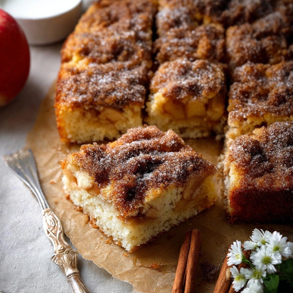 Easy Cinnamon Sugar Apple Cake Recipe 1 Easy Cinnamon Sugar Apple Cake Recipe