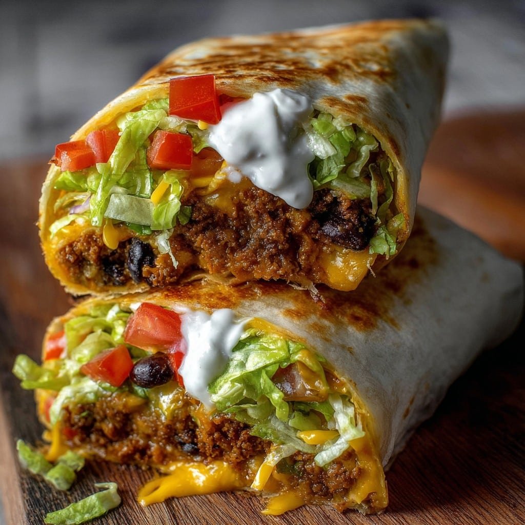 Easy Homemade 7 Layer Burrito Recipe 2 Easy Homemade 7 Layer Burrito Recipe