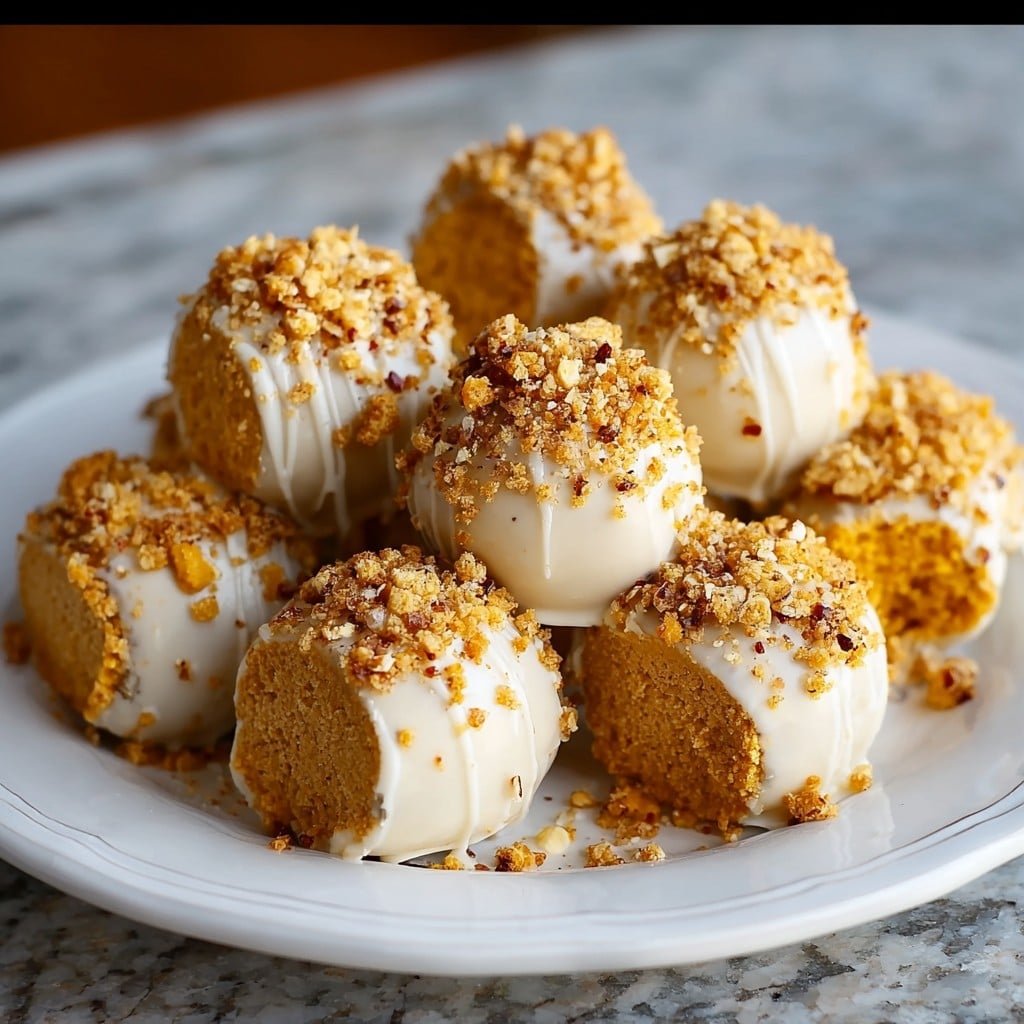 Easy No Bake Pumpkin Cheesecake Balls Recipe