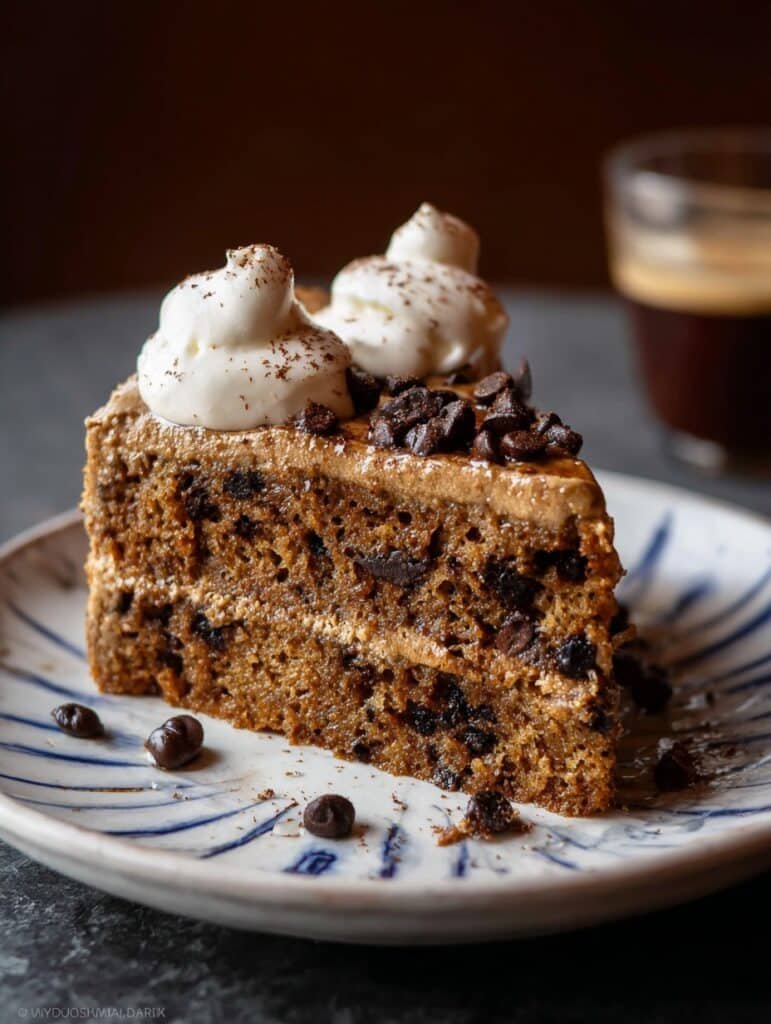Espresso Chocolate Chip Cake
