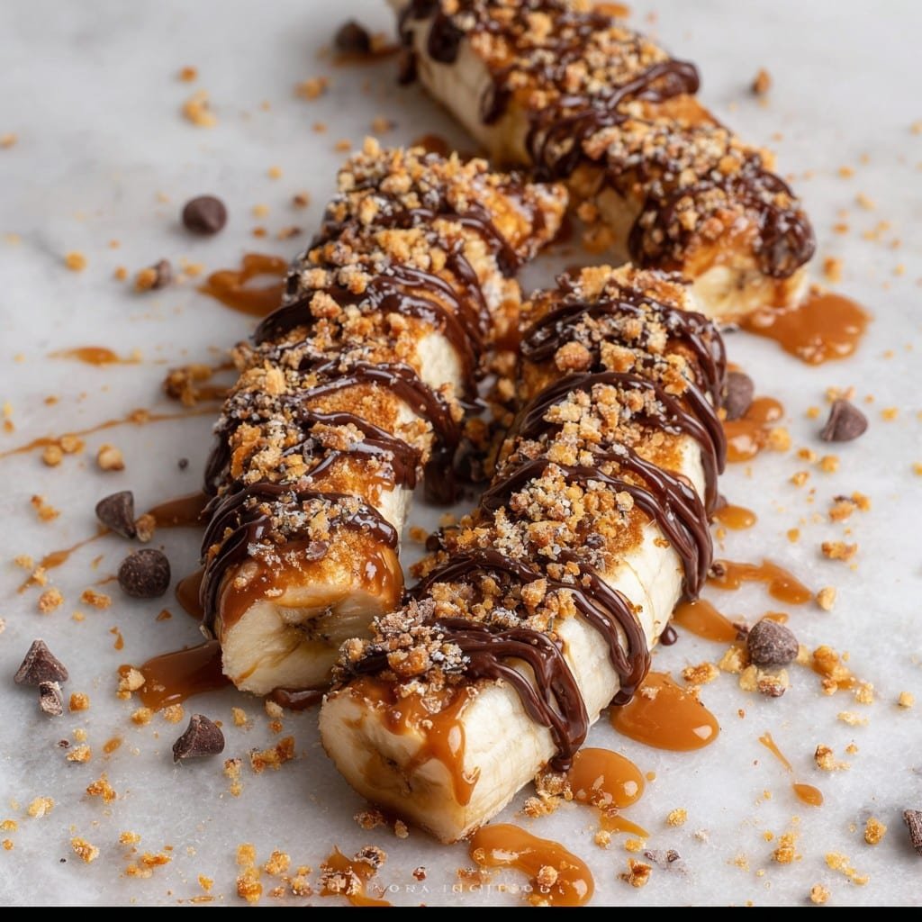 Frozen Banana Snickers