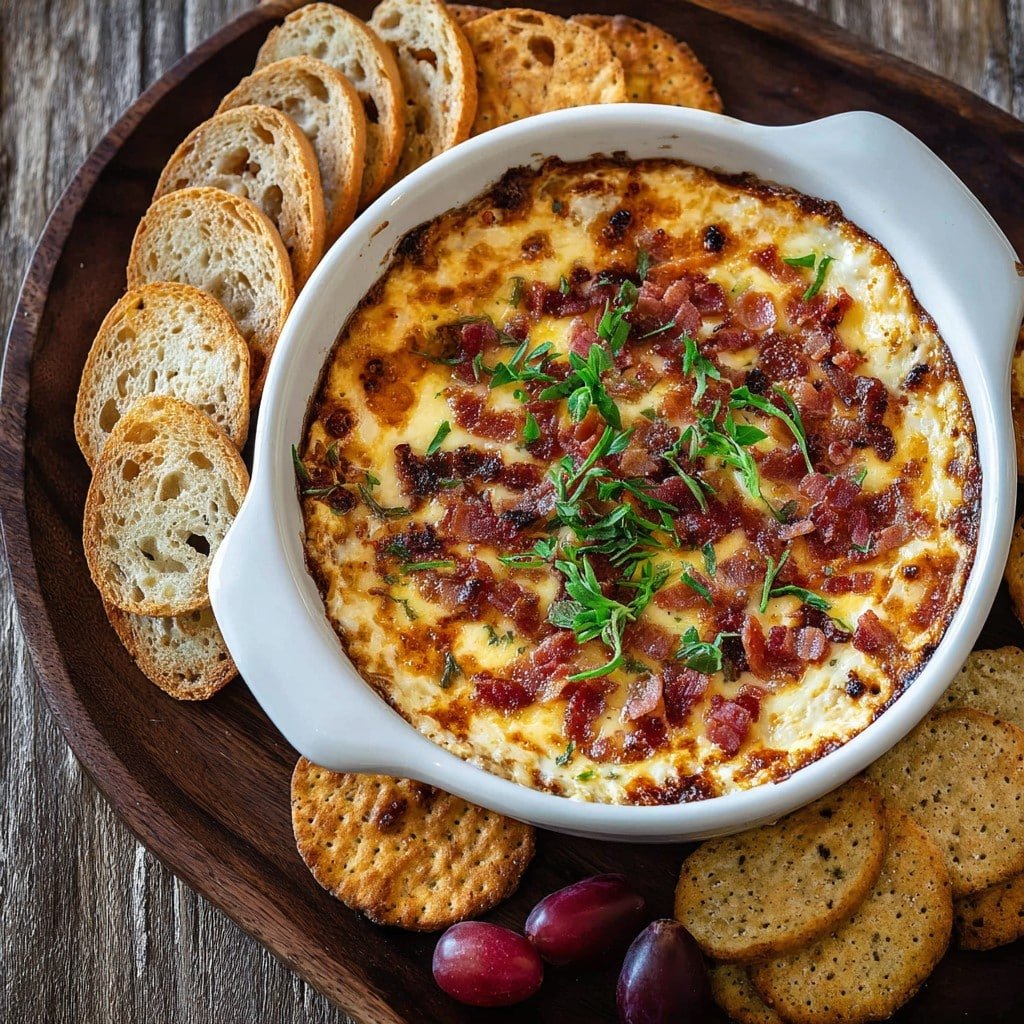 Hot Smoked Gouda Bacon Dip 2 Hot Smoked Gouda Bacon Dip